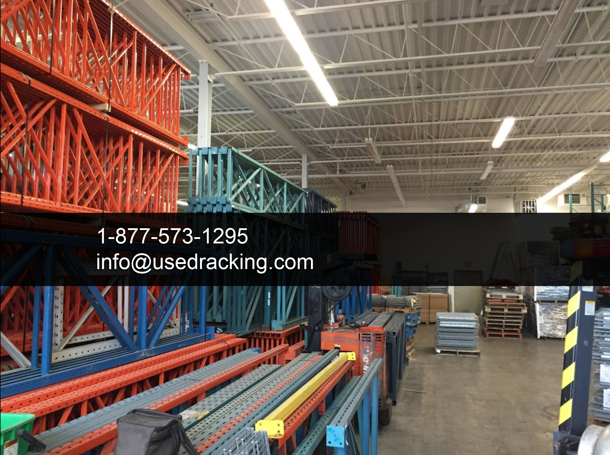 Discover a Huge Inventory of Used  Racking Products